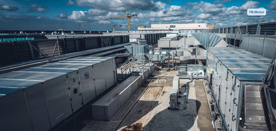 Montáž a projektování vzduchotechniky pro průmyslové a komerční objekty